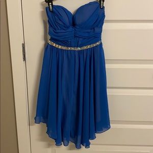 Blue formal dress